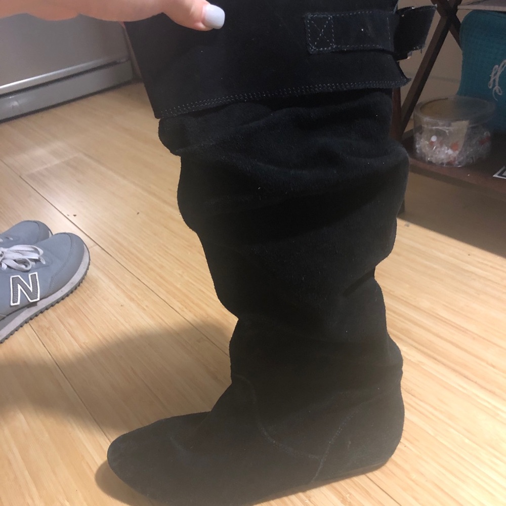 Steve Madden black boots